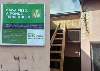 Invierten 45 millones de pesos en mejoras edilicias para la Escuela N°71 Independencia de Concordia