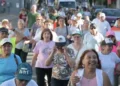 Caminata por el día internacional de las personas mayores
