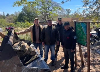 Trasladaron al museo de ciencias naturales un fósil hallado en San Carlos