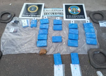 Importante golpe al narcotráfico: Incautaron más de 20 kilos de cocaína en el Puesto Caminero Paso Telégrafo