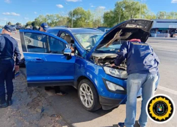Secuestraron más de un kilo de cocaína en el puesto de control vial Brazo Largo