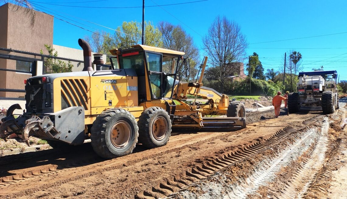 La Municipalidad avanza con las obras viales en la zona noreste financiadas con recursos propios
