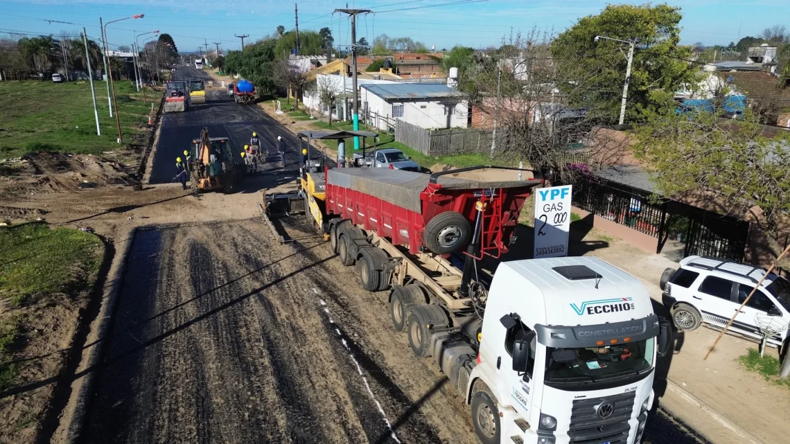 Azcué anunció una nueva etapa de obras por $1.900 millones para Concordia