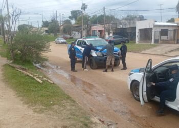 Dos hombres fueron detenidos por intentar realizar una conexión clandestina a la red eléctrica