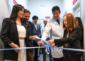 Aluani acompañó la inauguración de la Unidad Coronaria de La Entrerriana y destacó el RINI