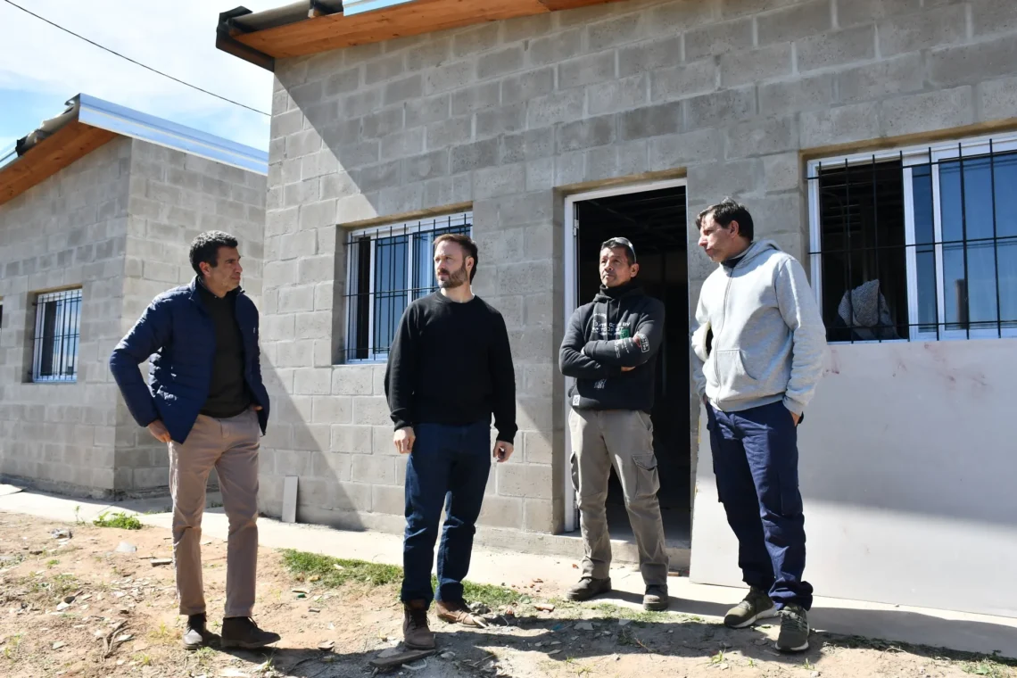 Avanza la construcción de viviendas destinadas a familias que viven en zonas inundables