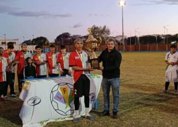 El Intendente Bravo presente en el cierre del Torneo Provincial Sub 13 y Sub 15 que se realizó en Federación