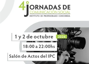 Este jueves comienzan las IV Jornadas de Comunicación Social del Instituto de Profesorado Concordia