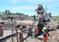 El Municipio avanza con una obra hidráulica clave para evitar anegamientos sobre Boulevard Ayuí