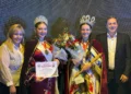 Codesal acompañó una nueva edición de la fiesta provincial del inmigrante y reconoció la trayectoria de Yamile Latour