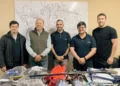 La cuadrilla de la Dirección Departamental de Escuelas recibió equipamiento e insumos del EDOS