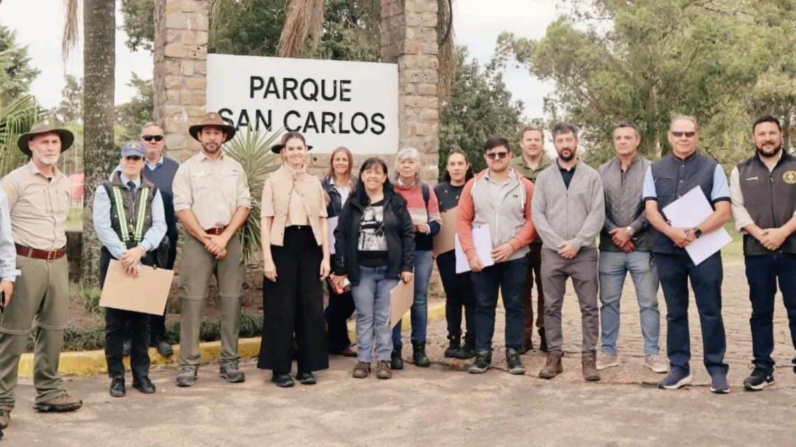 San Carlos: el Parque Nacional El Palmar brinda asistencia técnica sobre uso del espacio, accesibilidad y experiencia turística