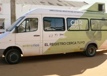 El Registro Civil Móvil recorrerá distintos barrios de Concordia para trámites de DNI