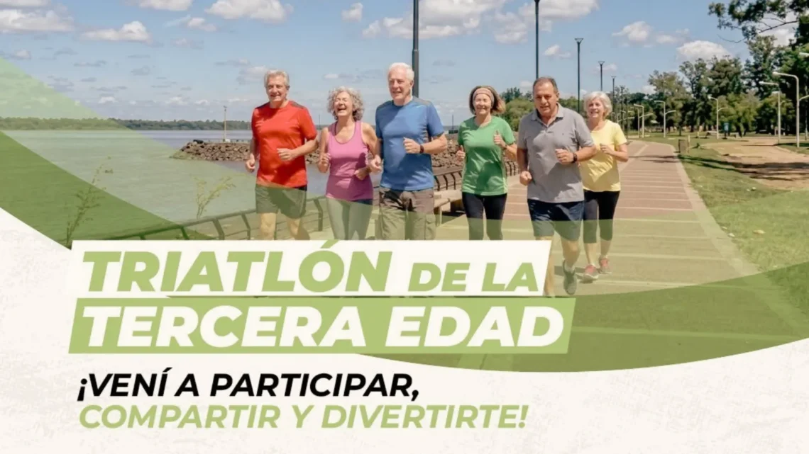 La Municipalidad de Concordia invita a participar del triatlón de la tercera edad