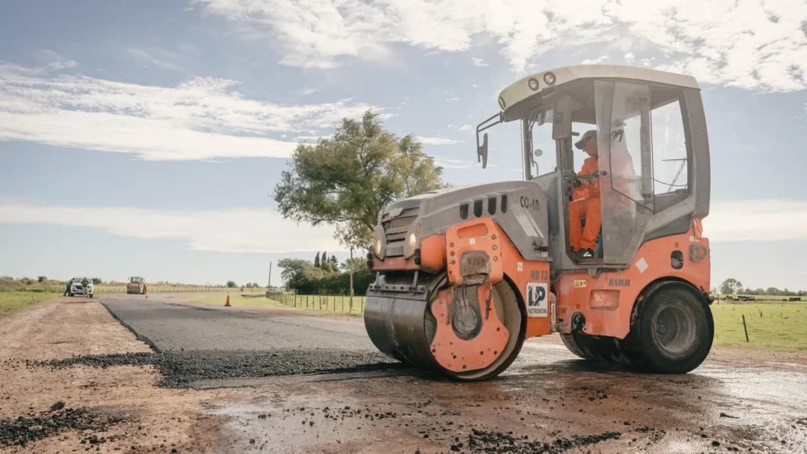 La provincia avanza con las tareas de bacheo en distintas rutas provinciales