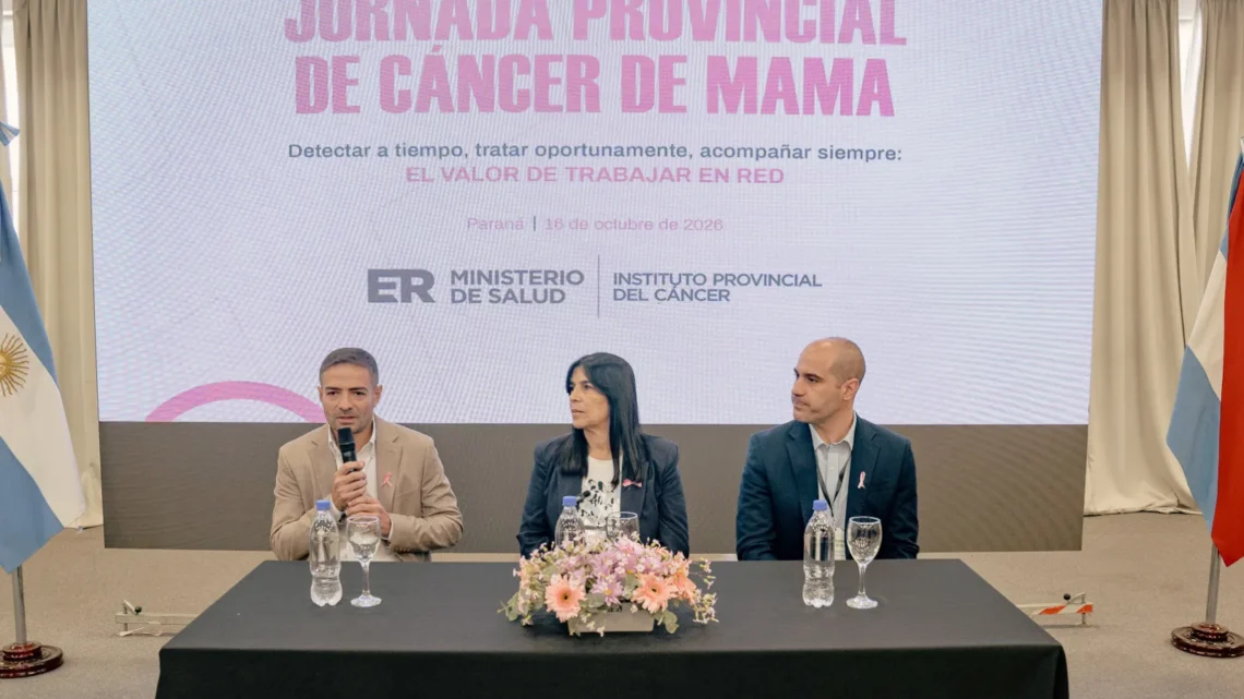 El valor de trabajar en red fue el eje central de la Jornada Provincial de Cáncer de Mama