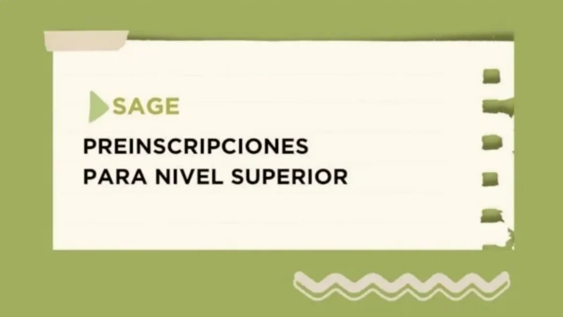 El CGE digitaliza las preinscripciones para el nivel superior a través del sistema SAGE