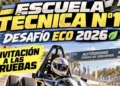 La Escuela Técnica N°1 realiza hoy pruebas de su vehículo para el Desafío ECO 2026 en el Autódromo de Concordia