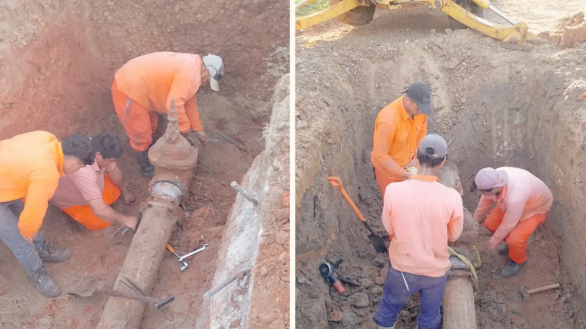 Finalizaron los trabajos programados por EDOS y se normaliza de forma progresiva el servicio de agua