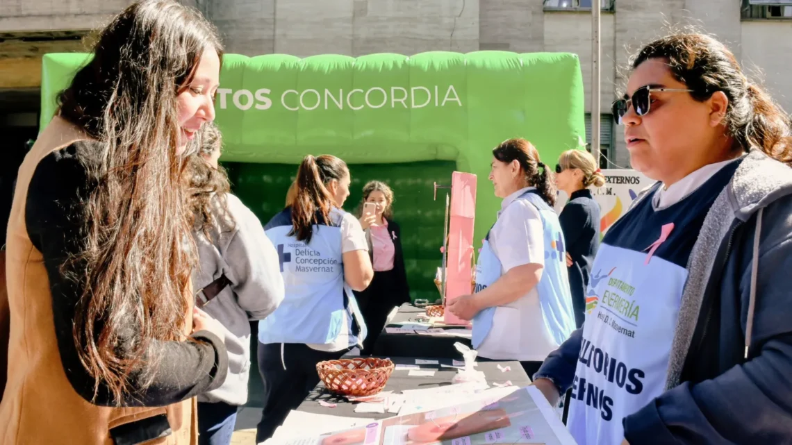 La Municipalidad y el Hospital Masvernat realizaron una jornada de prevención sobre el cáncer de mama