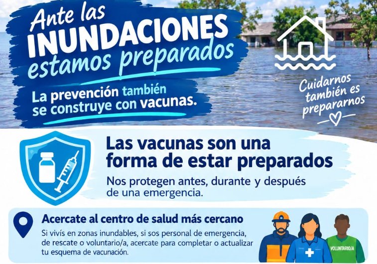 Estar vacunados también es estar preparados